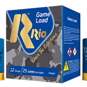 Rio Ammunition TG368 Game Load  12Gauge 2.75" 1 1/4oz 8Shot 25 Per Box/10 Case