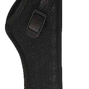 Uncle Mike's 81031 Sidekick Hip Holster OWB Size 03 Black Cordura Belt Loop Fits Med/Large DA Revolver Fits 5-6.50" Barrel Right Hand