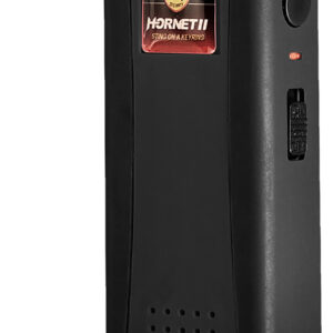 SKYLINE USA INC SGGDH2HVBK Stun Gun Hornet 2 Black Features Flashlight/Alarm Includes Keychain/Siren Alarm/USB Charger