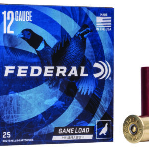 Federal H1264 Game-Shok High Brass 12Gauge 2.75" 1 1/4oz 4Shot 25 Per Box/10 Case