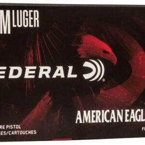 FED AMERICAN EAGLE 9MM 124GR FMJ 50/20
