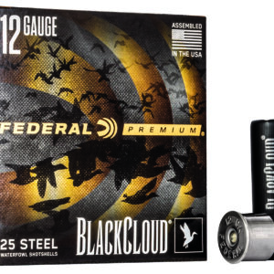 Federal PWBX1473 Black Cloud FS 12Gauge 2.75" 1 1/8oz 3Shot 25 Per Box/10 Case