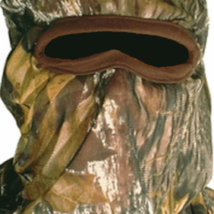 Quaker Boy Bandit Elite Full Facemask Mossy Oak Break Up