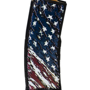 Amend2 556MOD3FLAG30 MOD-3  30rd 5.56 NATO Fits AR-15 American Flag Polymer