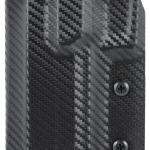 Uncle Mike's 54RNC74BGL Range/Competition Holster OWB Black/Green Boltaron Belt Slide Fits Sig X5 Left Hand