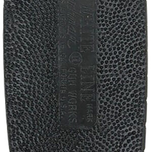 Pachmayr 00006 F325 Deluxe Field Recoil Pad Medium, Black w/White Line Rubber, Width 1.90"