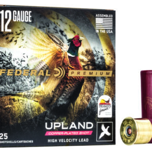 Federal PF1544 Premium Wing-Shok Pheasant Forever High Velocity 12Gauge 2.75" 1 1/4oz 4Shot 25 Per Box/10 Case