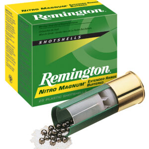 Remington Ammunition 20672 Nitro Magnum  20Gauge 3" 1 1/4oz 4Shot 25 Per Box/10 Case