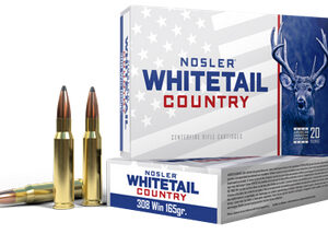 NOS WHITETAIL COUNTRY 308WIN 165GR SB SP 20/10