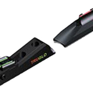 Truglo TG958X Muzzle Brite Sight Set In-Line Muzzleloaders Adjustable Red/Green Black Ghost Ring
