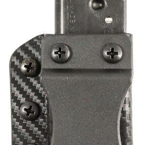 DeSantis Gunhide A100KJYYZ Persuader Mag Pouch  IWB/OWB Black Kydex Belt Clip Compatible w/ Glock 43 Ambidextrous