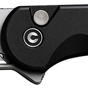 Civivi Knives C23039B-1 Elementum Utility All Purpose Utility Plain 6Cr13 Stainless Steel Blade, Black Aluminum Handle, 3 Blades & Pouch