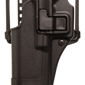 Blackhawk 410508BKR Serpa CQC  OWB Size 08 Matte Black Polymer Paddle Belt Loop Fits Sig Pro 2022 Right Hand