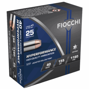 Fiocchi 40 S&W 155 Grain XTPHP 25/Box