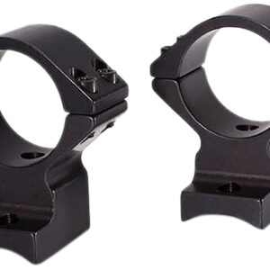 Talley 940711 Scope Mount/Ring Combo  Black Anodized Aluminum 1" Tube, Browning BLR/BAR/BPR Medium Rings
