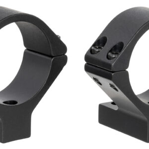 Talley 730759 Scope Mount/Ring Combo  Black Anodized Aluminum 30mm Tube Tikka T1/T1X Low Rings 0 MOA