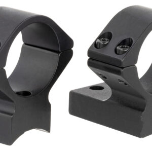 Talley 930706 Scope Mount/Ring Combo  Black Anodized Aluminum 1" Tube Weatherby Mark V Low Rings Non-Magnum Action 0 MOA