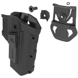 Recover Tactical HC11AR01 HC11 Holster OWB Black Polymer Belt Fits 1911 Right Hand