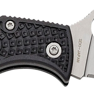 Spyderco MBKLFP Manbug  1.90" Stonewashed VG-10 SS Blade/ Black Textured FRN Handle