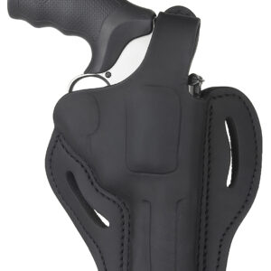 1791 Gunleather RVHX2SBLR RVHX-2  OWB Size 02 Stealth Black Leather Fits Up to 4" Barrel, K/L-Frame, Belt Slide Right Hand
