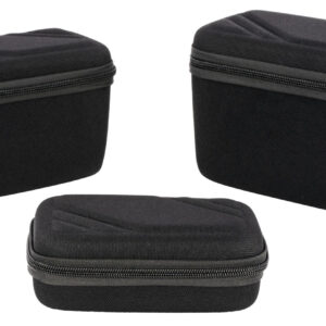 US PeaceKeeper P25020 Gear/Ammo Case  Black EVA Denier Nylon *Set of 3