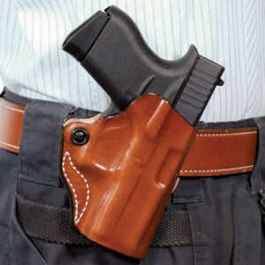 DeSantis Gunhide 019TA9YZ0 Mini Scabbard  OWB Tan Sig Sauer P365 w/Red Dot Right Hand