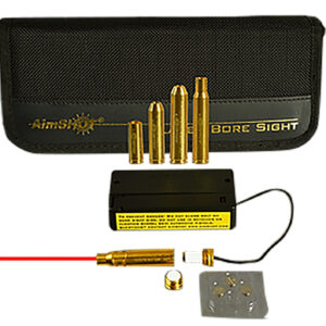 Aimshot MBSKIT3 Modular Rifle Boresighter Kit 243/308 Win/7.62x54mm Chamber Brass