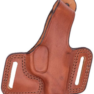 Bianchi 12839 Black Widow  OWB Size 02 Tan Leather Belt Slide Fits Ruger Security-Six Fits S&W K Frame 2-4" Right Hand