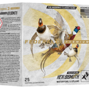 Federal PHBX1445 Premium HEVI-Bismuth 12Gauge 2.75" 1 1/4oz 5Shot 25 Per Box/10 Case