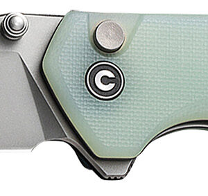 Civivi Knives C19059C-3 Brazen  3.46" Folding Plain Stonewashed D2 Steel, Blade Natural G10 Handle