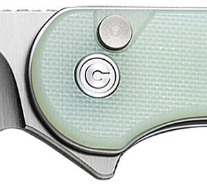 Civivi Knives C18062P-2 Elementum II  EDC 2.96" Folding Drop Point Plain Satin Nitro-V Steel Blade, Natural G10 Handle