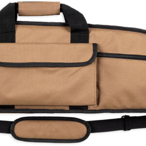 Bulldog BD370 Long Range Rifle Case 48" Tan with Black Trim Water-Resistant Nylon Rifle