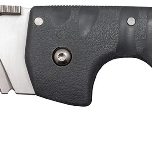 Cold Steel CS21SS Spartan  4.50" Folding Clip Point Serrated Satin Griv-Ex Blade/6" Black Contoured Griv-Ex Handle Includes Belt Clip