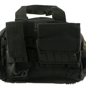 Bulldog BDT940B BDT Tactical Range Bag Black Finish Colorized Zipper