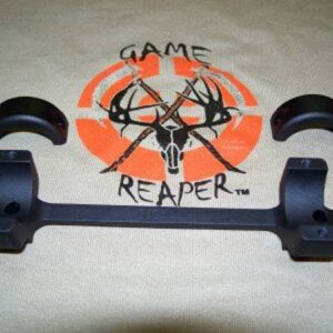 DNZ Products 1" High Game Reaper Mounts Black Finish - Savage - New Round Receiver Short Action (RH)