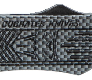 CobraTec Knives MCFCTK1MDNS CTK-1  Medium 3" OTF Drop Point Plain D2 Steel Blade/Carbon Fiber Aluminum Handle Features Glass Breaker Includes Pocket Clip