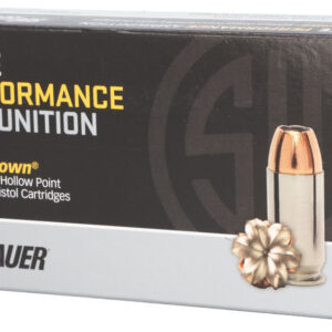 SIG AMMO 40SW 165GR ELITE V-CROWN JHP 50/20