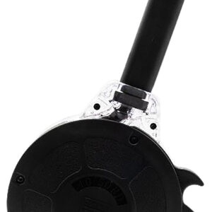 Kci Usa Inc KCIMZ028 Drum Magazine  50rd 40 S&W Compatible w/ Glock 22/23/24/27/35 Black Hardened Steel/Polymer