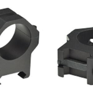 Weaver 4-Hole Tactical Picatinny Aluminum Scope Rings - Matte - 30mm  High