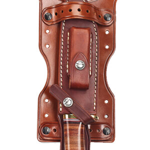 Galco SHU Shuka Knife Holder Over The Shoulder Tan Leather