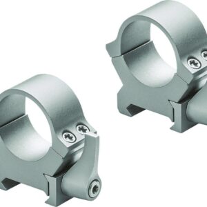 Leupold 2-Piece Precision-Fit QRW2 Weaver-Style Rings 1" High - Silver