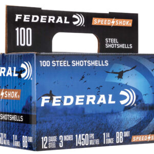 Federal WF1421002 Speed-Shok  12Gauge 3" 1 1/4oz 2Shot 100 Per Box/2 Case