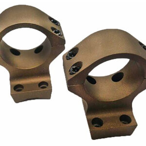 Talley HC740735 Scope Mount/Ring Combo  Burnt Bronze Aluminum 30mm Tube X-Bolt Medium Rings Short/Long Action 0 MOA
