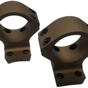 Talley HC950735 Scope Mount/Ring Combo  Burnt Bronze Aluminum 1" Tube X-Bolt High Rings Short/Long Action 0 MOA