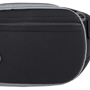 Galco FTPRGBC Fastrax PAC Waistpack Size Compact Black/Gray Neoprene Compatible w/Glock 32/Kahr CW Belt Up to 50" Wide Ambidextrous