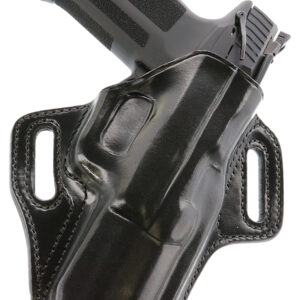 Galco CON458B Concealable  OWB Black Leather Belt Slide Fits FN Five-seveN USG Fits Ruger 57 Fits FN Five-seveN MK2 Right Hand