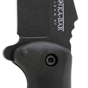 Ka-Bar BK10 Becker Crewman 5.50" Fixed Clip Point Plain Black 1095 Cro-Van Blade, Black Ultramid Handle, Includes Sheath