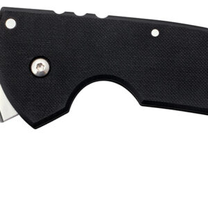 Cold Steel CS22C Tiger Claw  3.50" Folding Hawkbill Plain Stonewashed American S35VN Blade/6" Matte Black w/Ring G10 Handle Includes Belt Clip