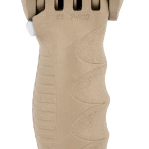 FAB Defense FXTPODG2T T-Pod G2 Rotating Tactical Foregrip & Bipod 5 Position Adjustable Legs  Flat Dark Earth Fiberglass Reinforced Polymer & Anodized Aluminum