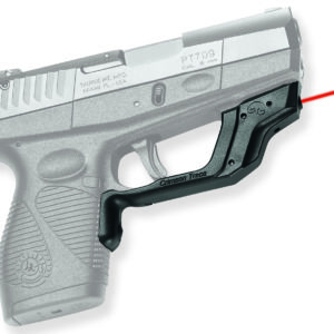 Crimson Trace 0160001 Laserguard  Fits Taurus Slim 709/708/740, Red Laser Black Polymer